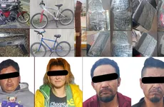 Detenidos por robos en Mineral de la Reforma