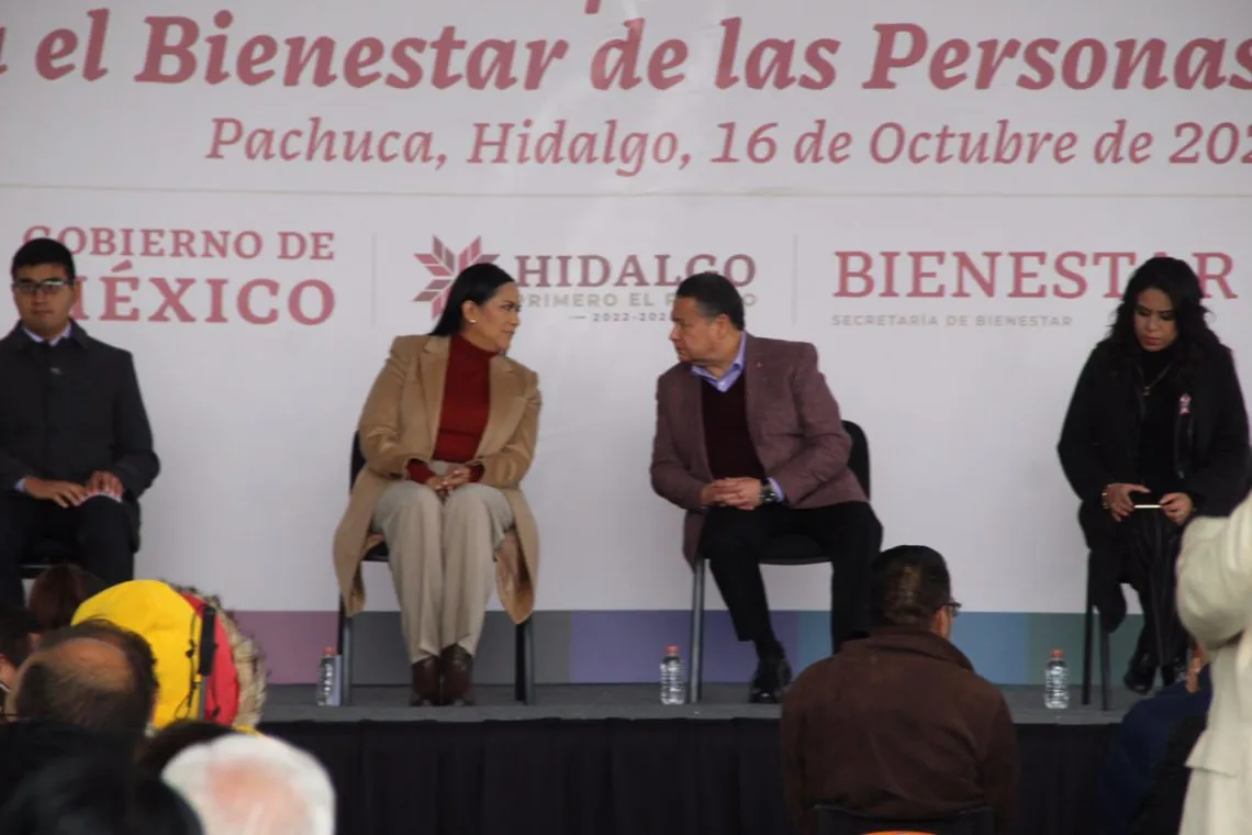 Firma convenio Hidalgo con Secretaría del Bienestar federal