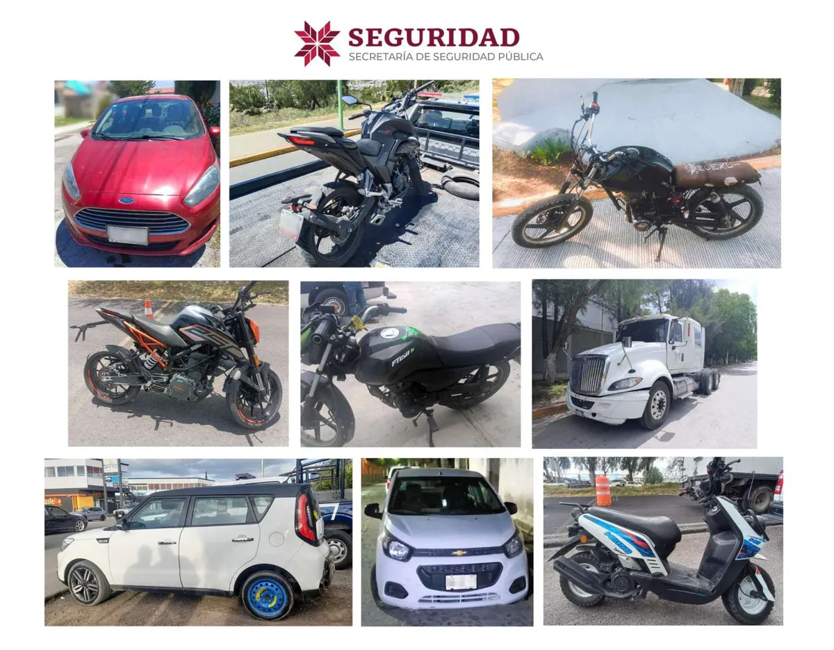 Recuperan 103 autos robados y con alteraciones en agosto