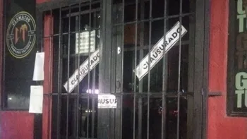 bar clausurado
