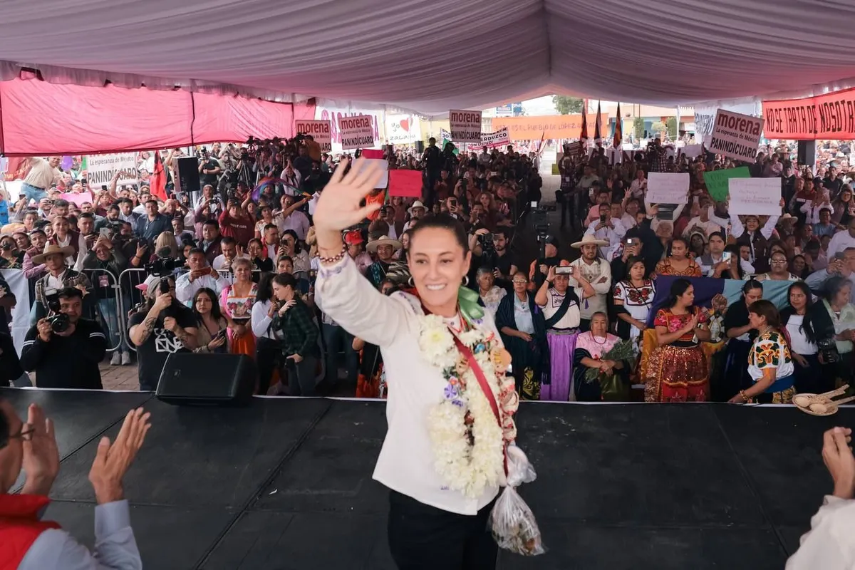 Claudia Sheinbaum llama a construir el segundo piso de la Transformación en Michoacán