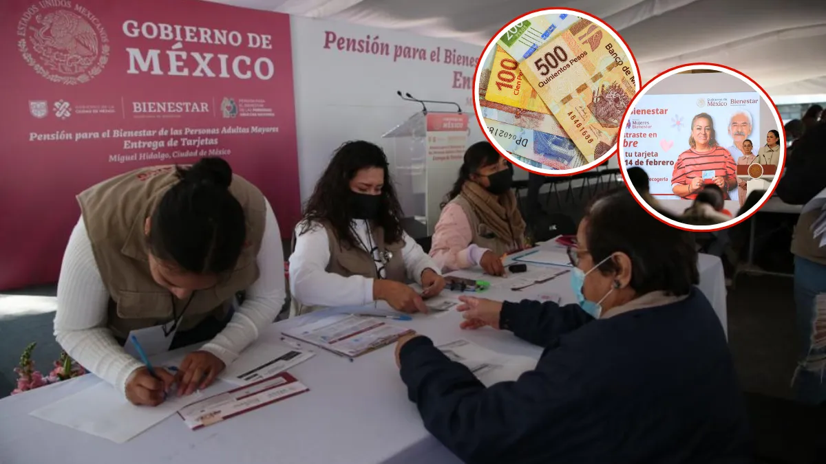 Adultos mayores y mujeres desde los 60 años recibirán su tarjeta de la Pensión Bienestar en febrero.