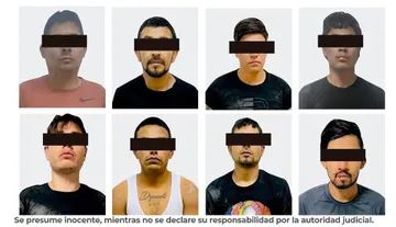Policía Estatal frustra secuestro; caen 8 presuntos delincuentes