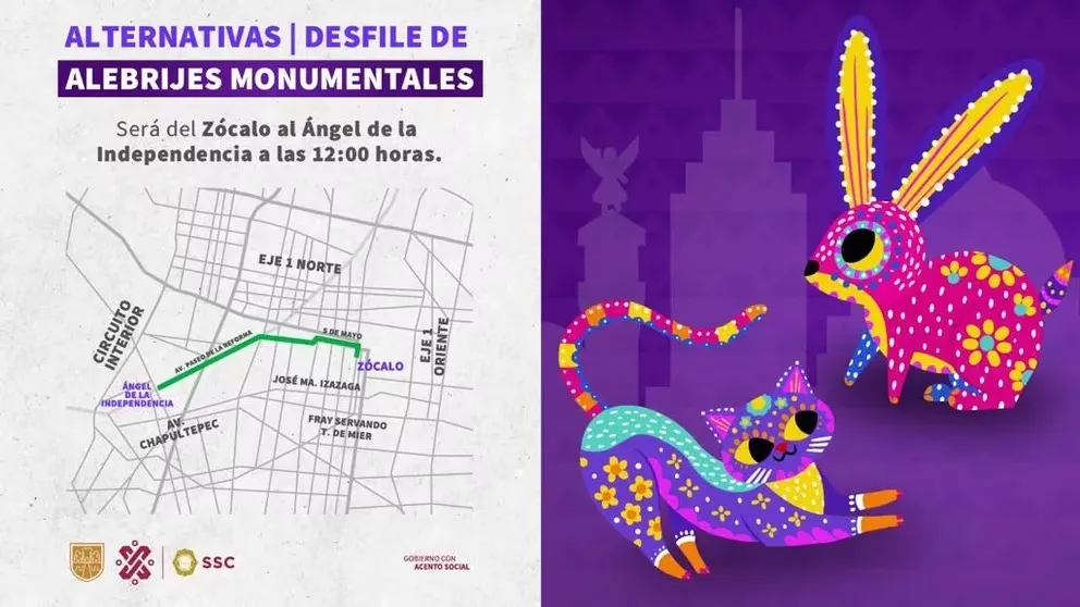 Desfile Día de Muertos 2023 CDMX: ofrenda, paseo nocturno y marcha zombie