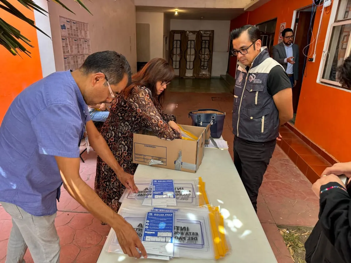 PREP Hidalgo 2024: segundo simulacro de digitalización de actas concluye con éxito