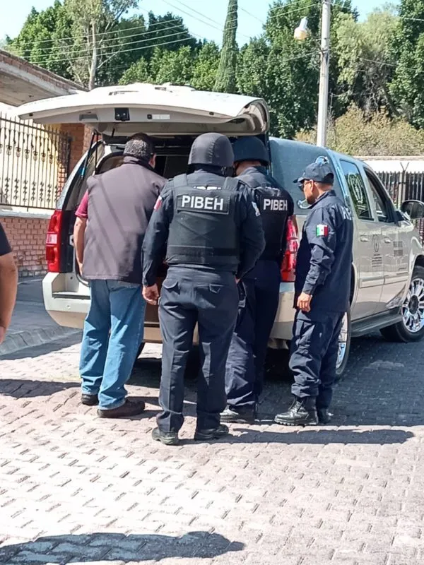 Tula: Policía Industrial Bancaria despide a colega asesinado en Huichapan