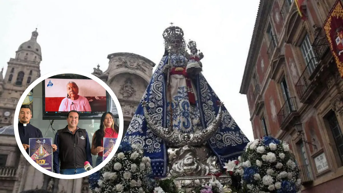Celebran el centenario de la Virgen de las Lágrimas en Hidalgo