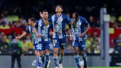 Foto de jugadores del Pachuca, que se enfrentará a Tigres en vivo la noche del sábado.