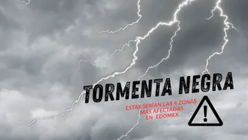Municipios mexiquenses bajo alerta por lluvias históricas tipo Tormenta Negra.
