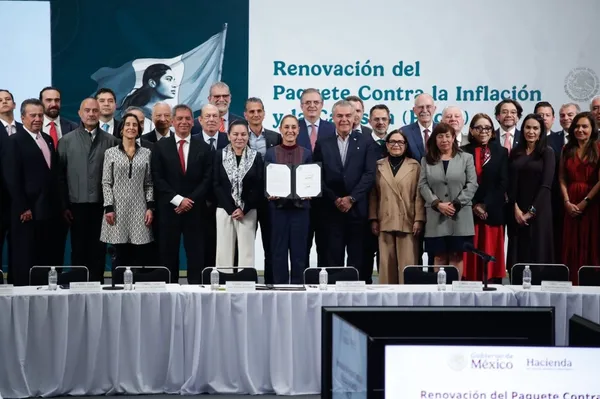 Claudia Sheinbaum renovó el Paquete contra la Inflación y la Carestía