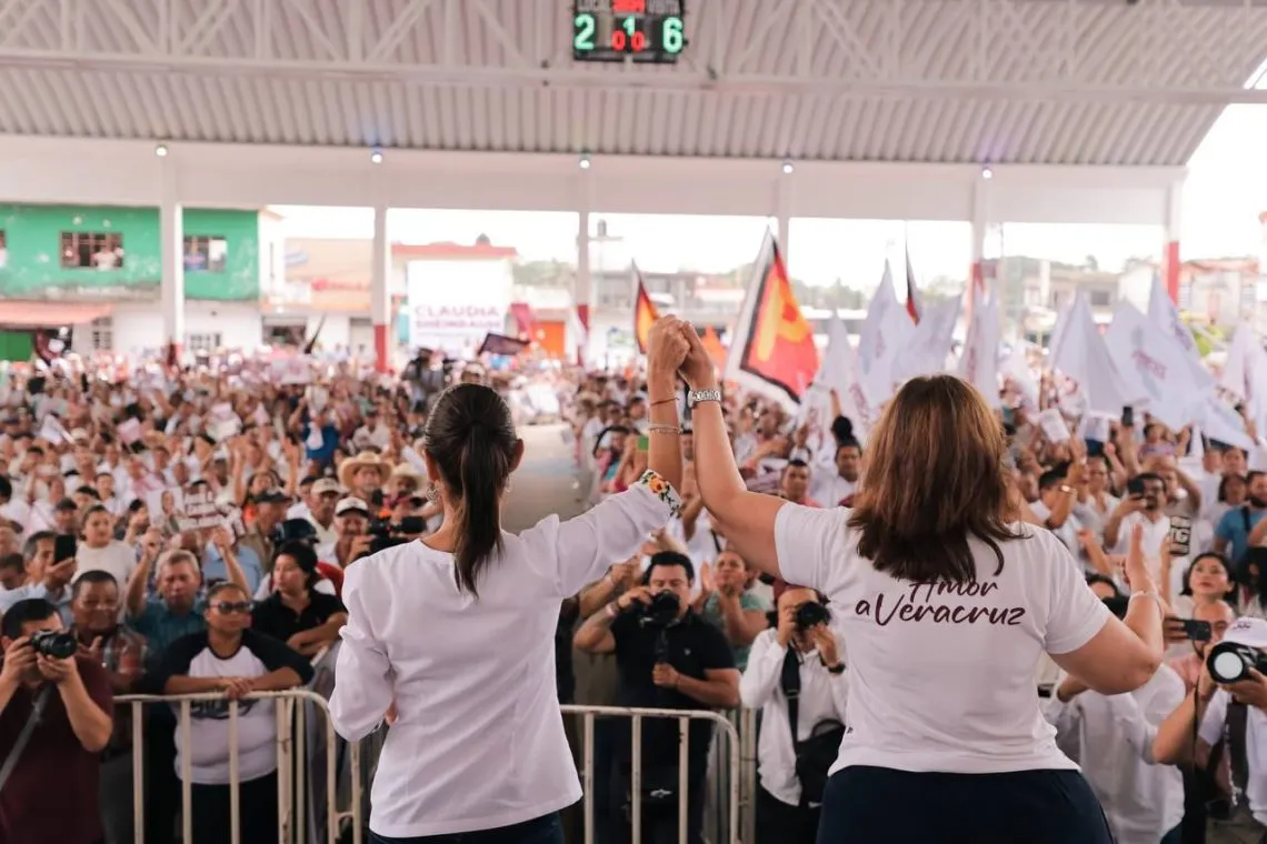 Claudia Sheinbaum resalta la defensa de la 4T en evento de precampaña