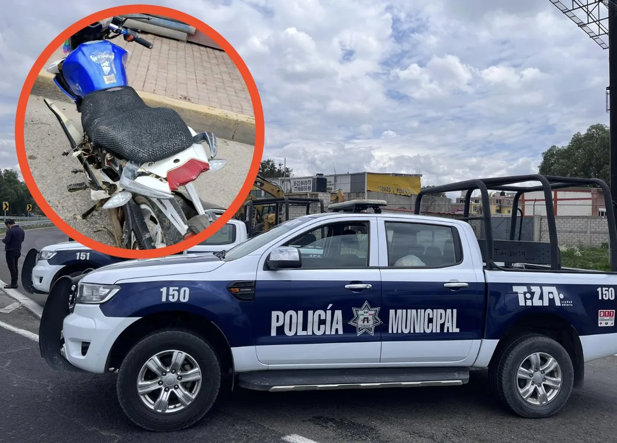 Tizayuca: Recuperan motocicleta reportada como robada