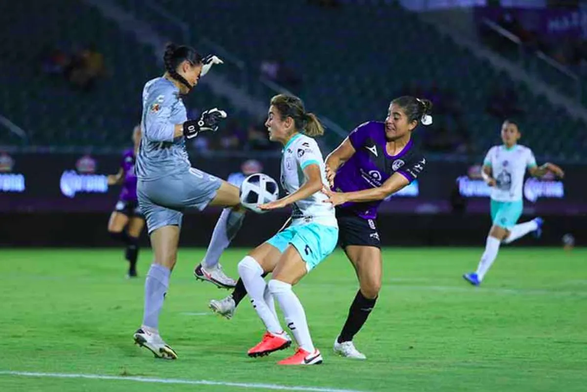 Mazatlán y Pachuca empatan a 3 en la Liga Mx Femenil