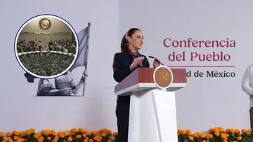 La presidenta Claudia Sheinbaum mostró en Palacio Nacional un video de 2014 en el que el Consejo General del INE avaló a Guadalupe Taddei con 10 votos a favor.