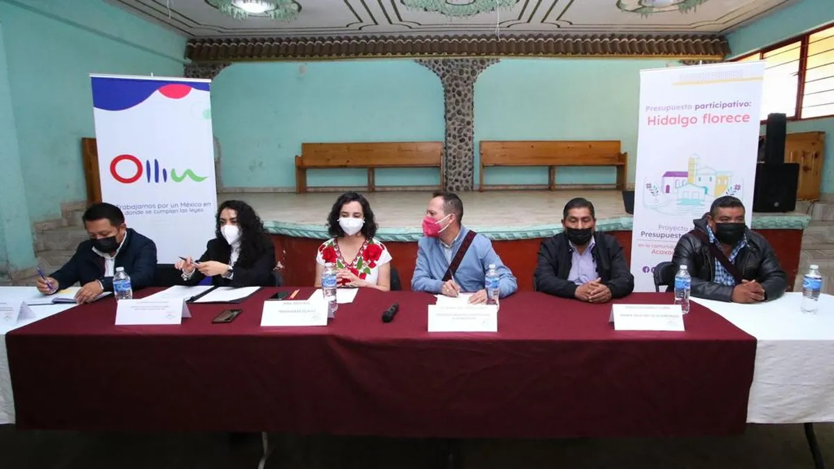 Darán seguimiento a proyectos ganadores del Presupuesto Participativo en Acaxochitlán