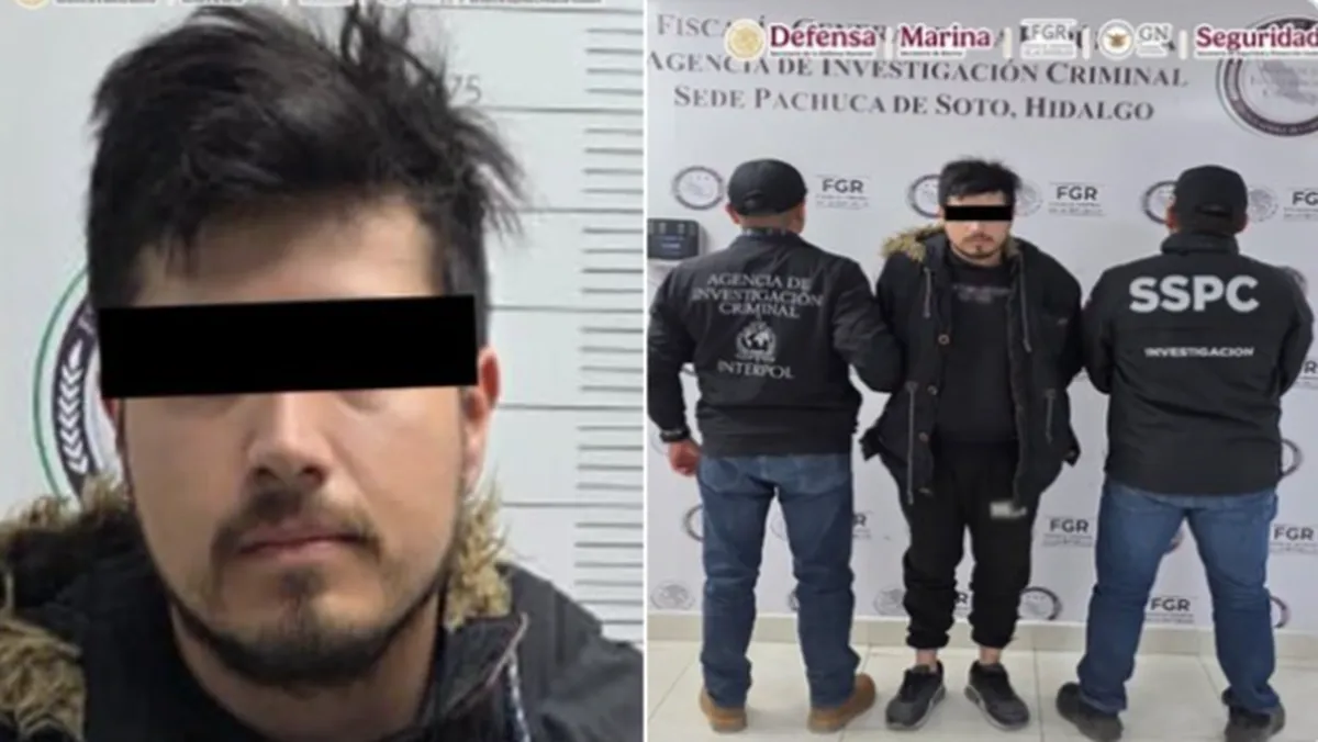 Detienen en Pachuca a uno de los 10 fugitivos más buscados por el FBI
