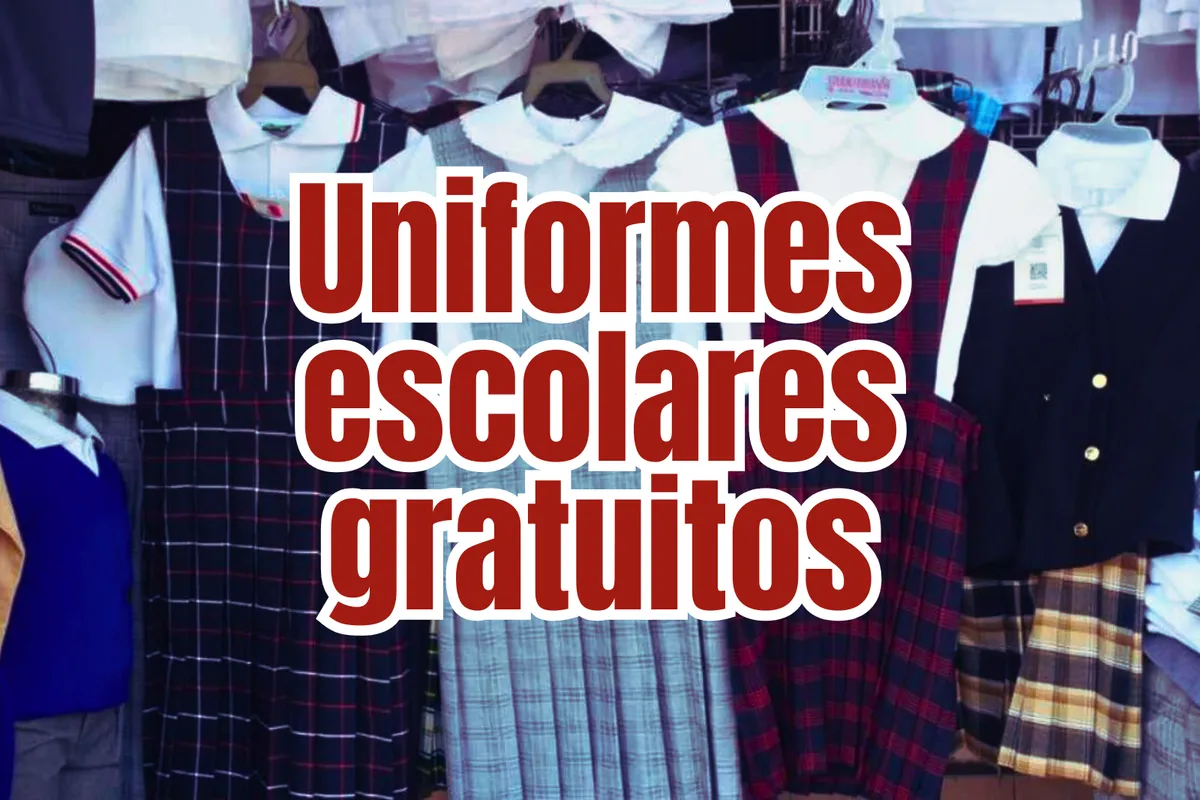 Inicia registro para uniformes escolares gratuitos en Hidalgo