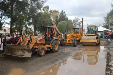 Tizayuca: Inicia obra de pavimentación de concreto hidráulico