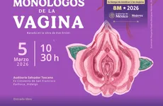 Cartel de obra de teatro Monólogos de la Vagina