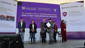 Julio Menchaca fortalece a Policía Violeta con 16 patrullas