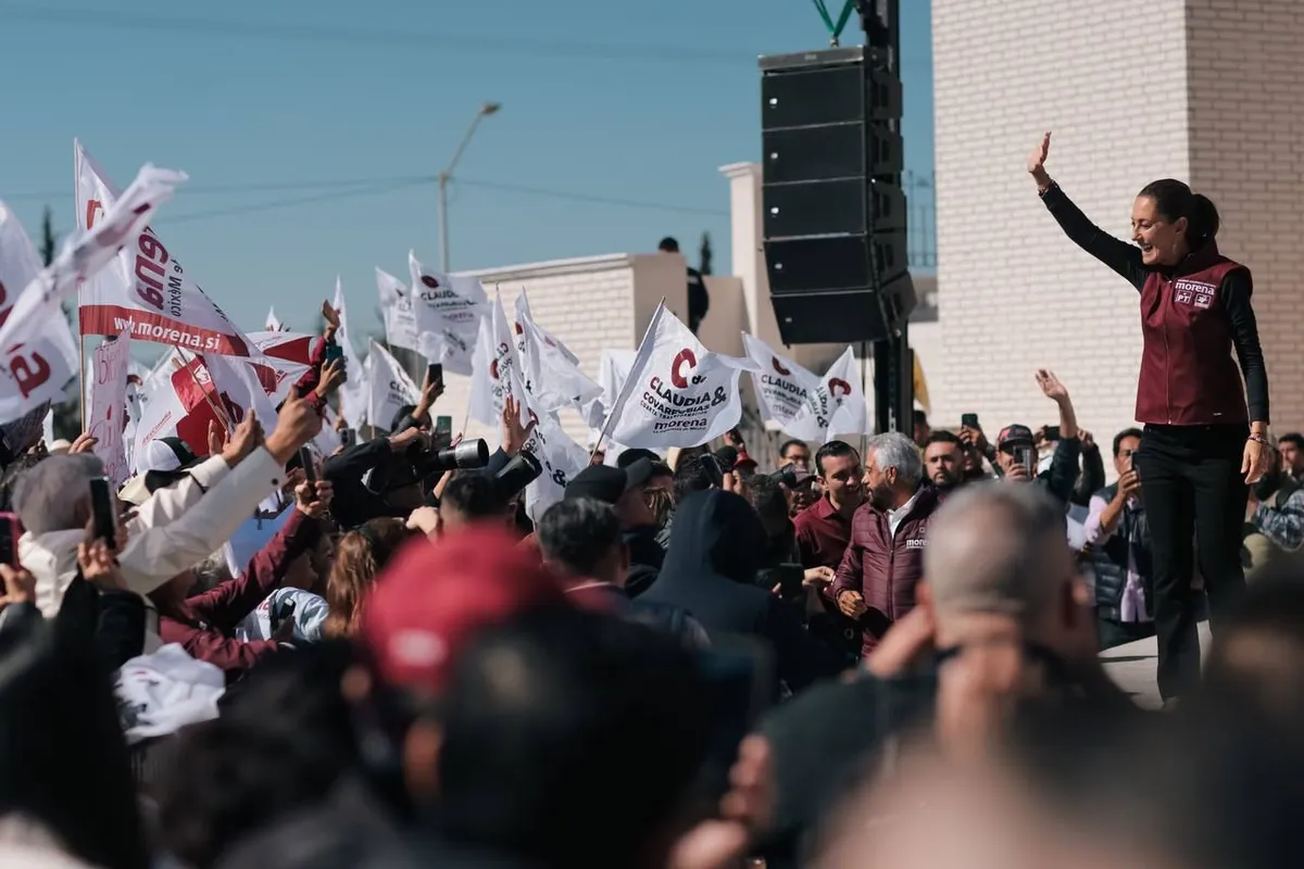 “Aquí no se puede dejar de luchar, vamos a seguir luchando juntas”: Claudia Sheinbaum
