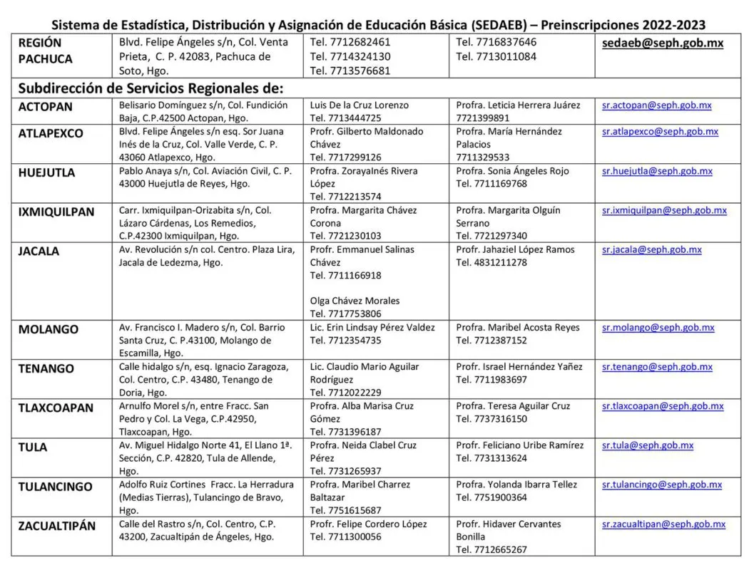 ¿Qué puedo hacer si se me pasó la fecha de preinscripción 2022 en Hidalgo?