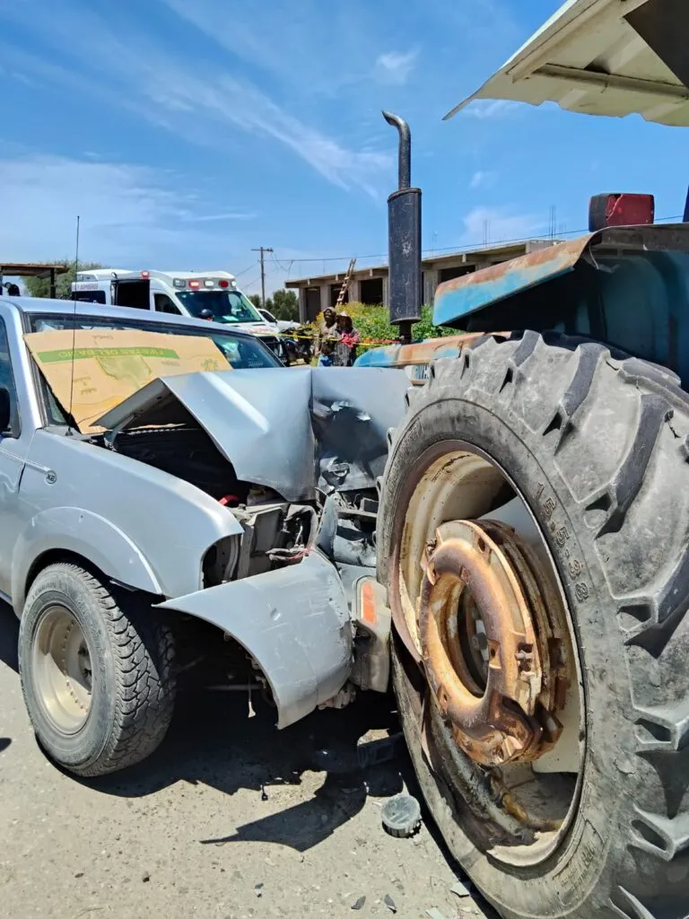 Accidente en Ixmiquilpan deja una menor fallecida