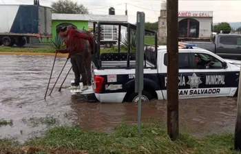 Protección Civil de San Salvador atiende múltiples reportes por afectaciones derivadas de las lluvias
