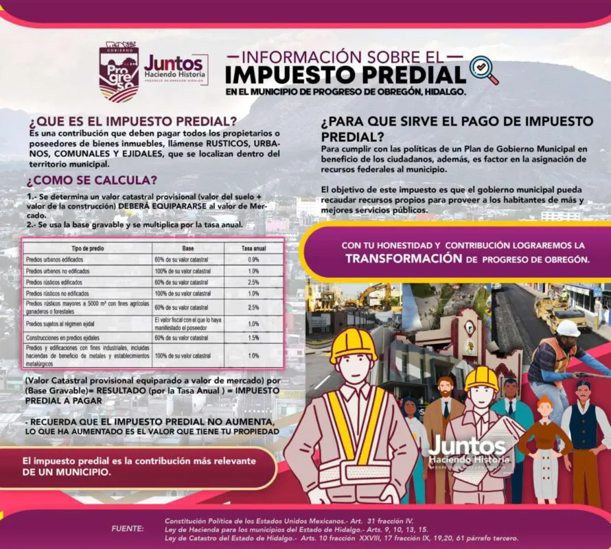 Progreso de Obregón mantendrá descuentos al predial durante febrero y marzo