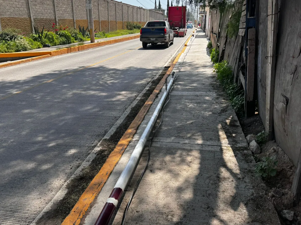 Tizayuca avanza en la construcción de tres obras de alumbrado público como parte del programa “Sendero Seguro”