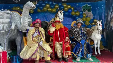 Los Reyes Magos llegaron a Pachuca: cartas, fotos y deseos