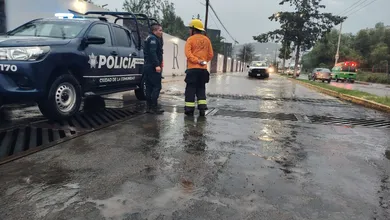 Inudaciones en Mineral de la Reforma