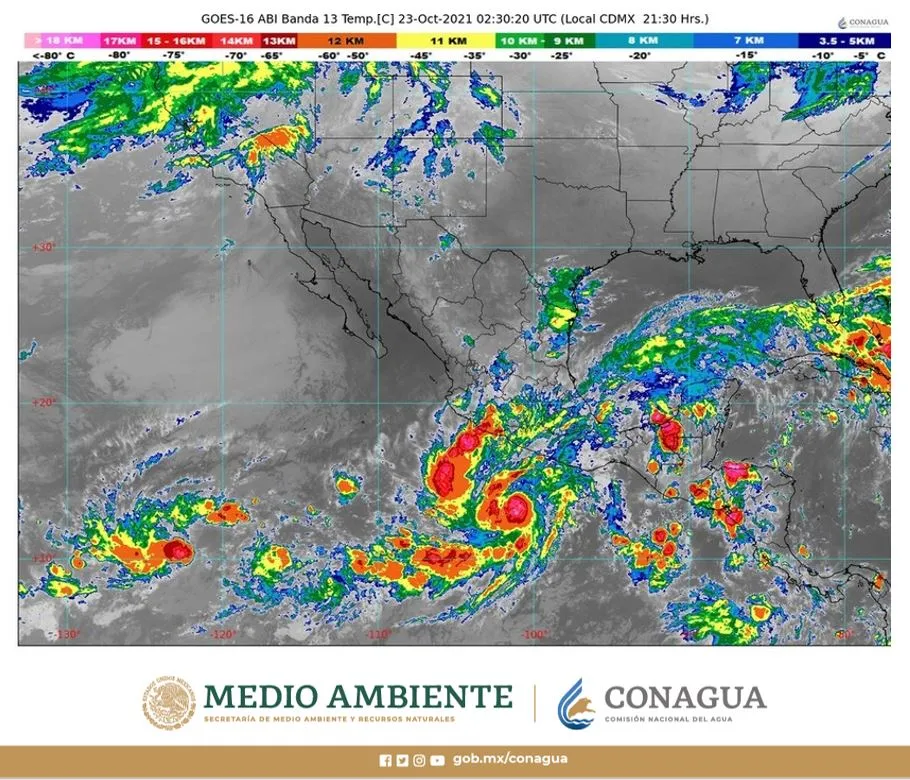 ‘Rick’ se fortalece a huracán categoría 1