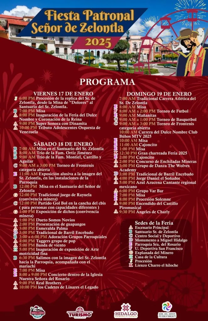 Feria Real del Monte 2025: conoce todo lo que te espera del 17 al 19 de enero