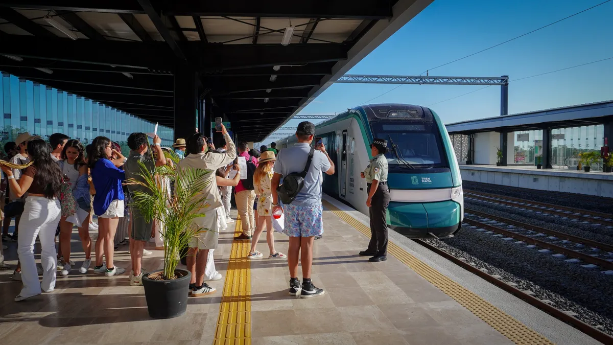 En 2024 aumentó 288% cifra de pasajeros en Tren Maya