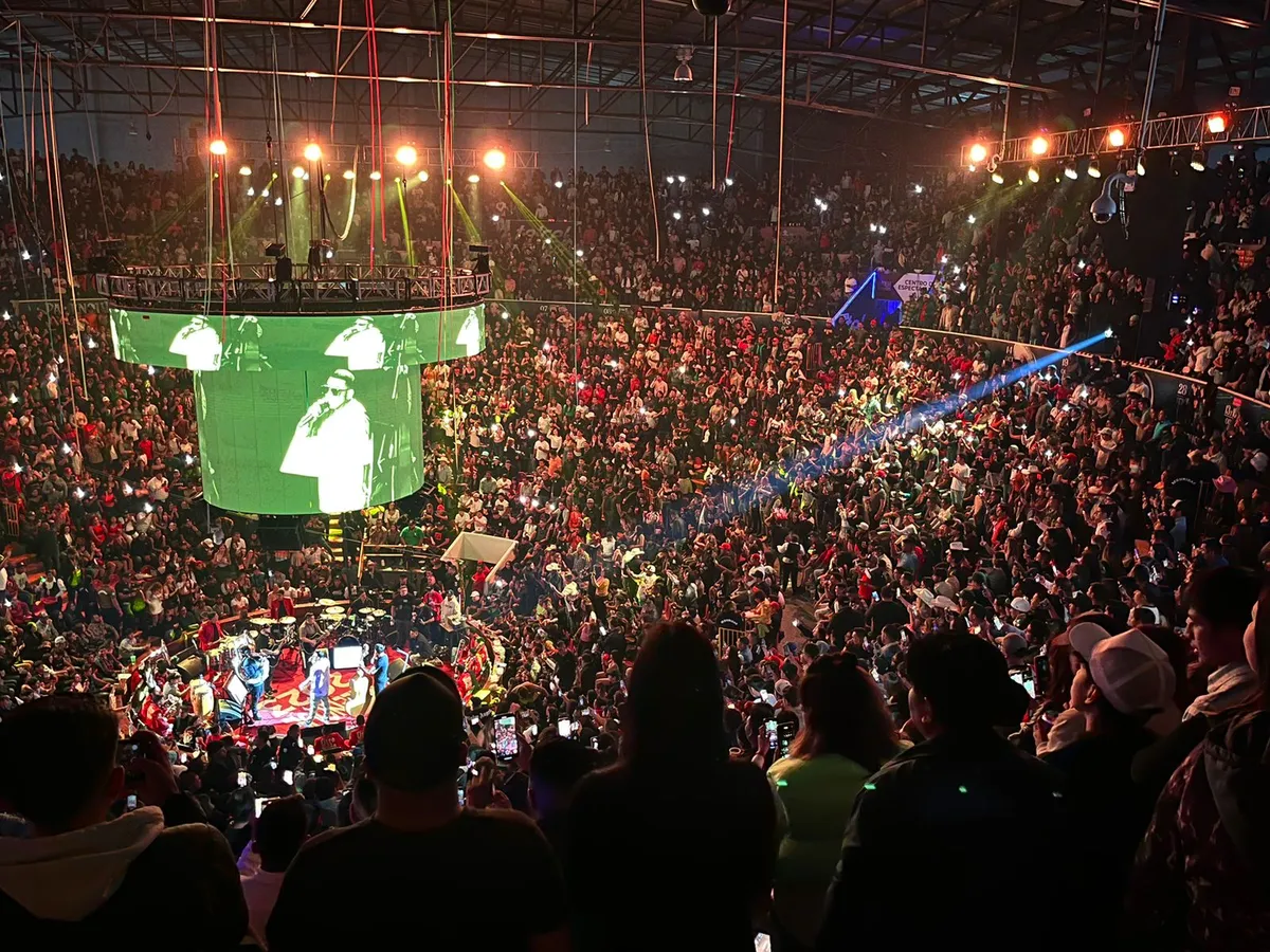 Fuerza Regida Pachuca: así se vivió su presentación en el Palenque de la Feria