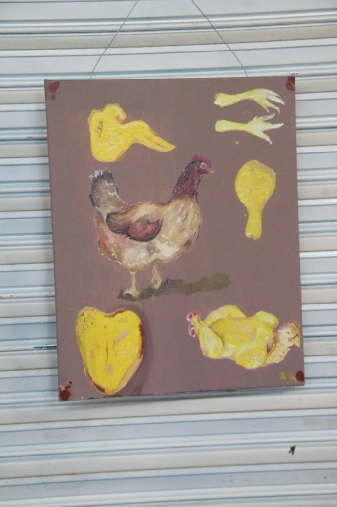 Ilustración, collage y pintura: “Suspiros de Malva” lleva arte contemporáneo al Mercado Primero de Mayo