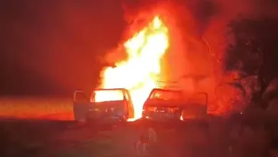 Una fuerte movilización sorprendió a habitantes de Tlaxcoapan tras un incendio en una zona de cultivo; autoridades ya investigan lo ocurrido