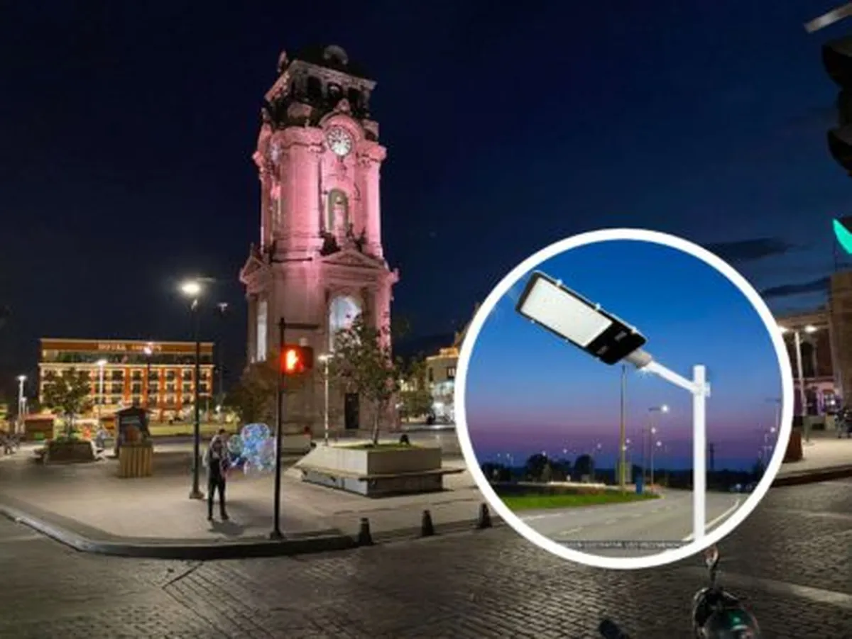 Alumbrado Público en Pachuca