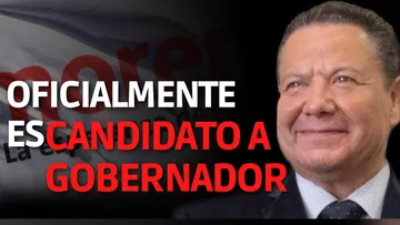 JULIO MENCHACA tomó protesta como candidato a gobernador de HIDALGO