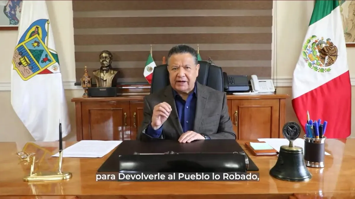 Gobernador impulsa Instituto para Devolver al Pueblo lo Robado