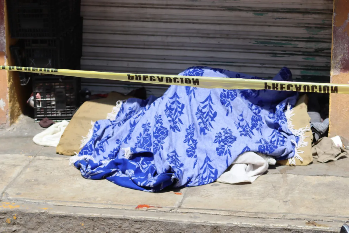 Pachuca: hallan sin vida a hombre en situación de calle en el centro