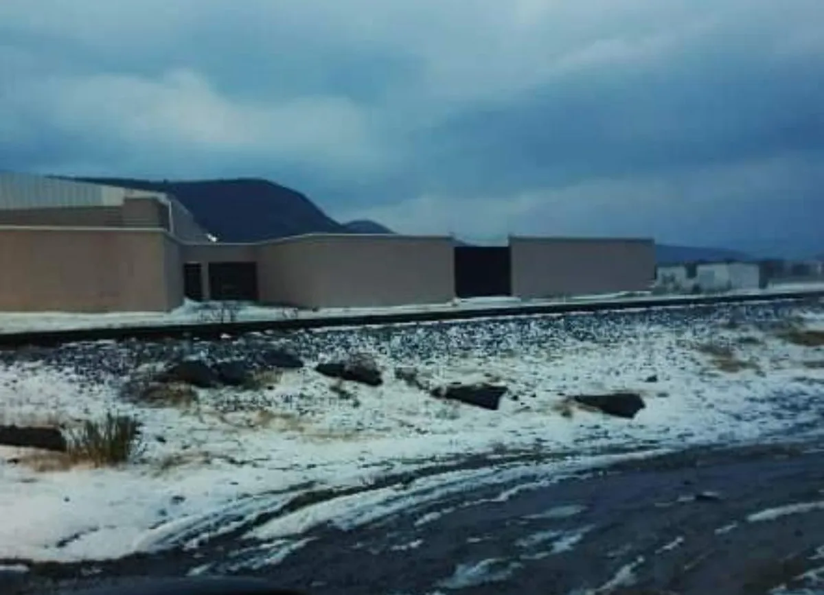 Granizada sorprende a municipios de Hidalgo