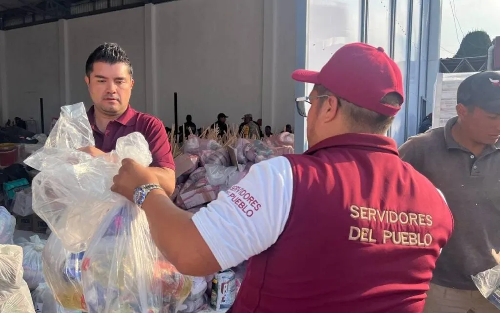 Caasim distribuye despensas y kits de limpieza a municipios afectados por lluvias