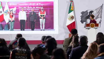 Claudia Sheinbaum dio el banderazo de inicio de obras del tren del Golfo de México