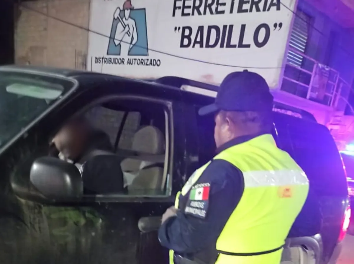 Alcoholímetro en Atotonilco de Tula deja 16 detenidos y 6 vehículos en el corralón