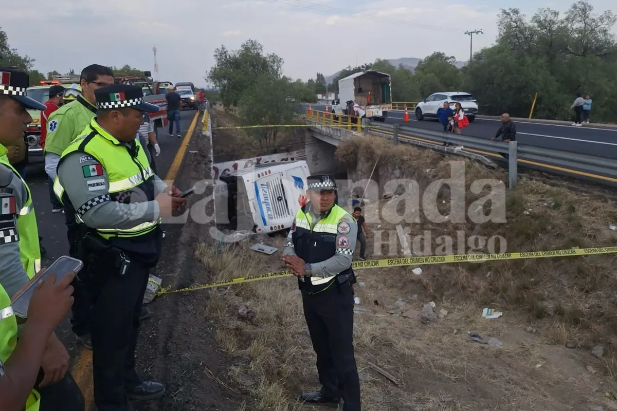 Accidente de autobús México-Tizayuca: lista de heridos