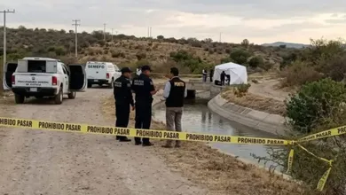 hallan cádaver en canal de aguas negras en Atotonilco de Tula