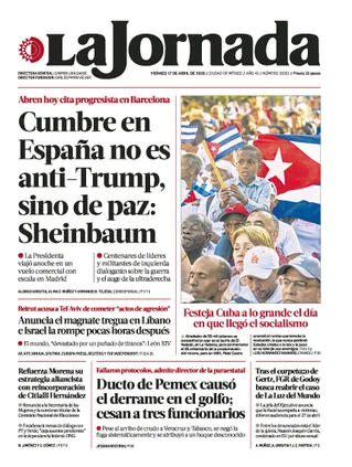 La Jornada | 17 de abril de 2026
