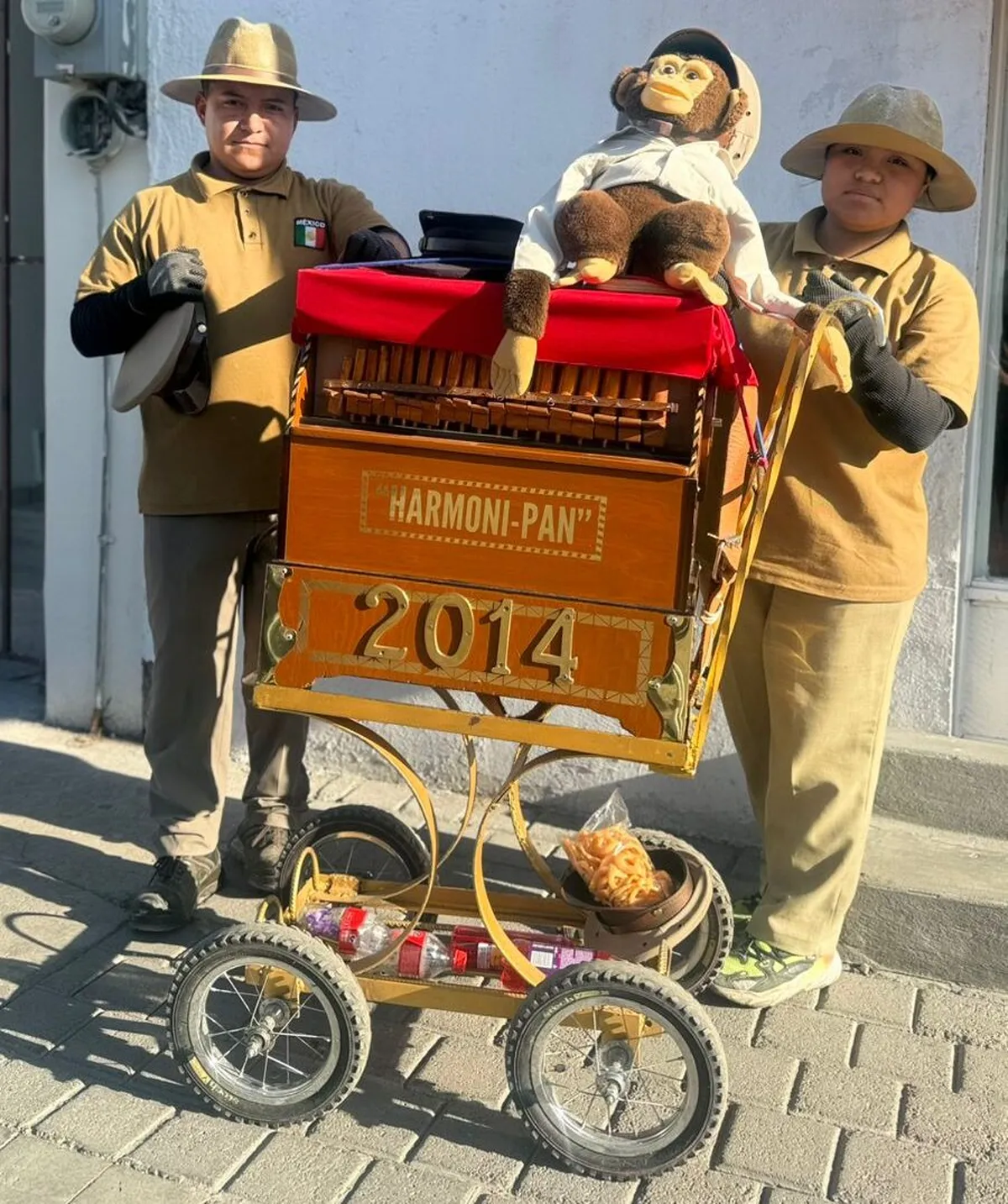 Organilleros en Pachuca